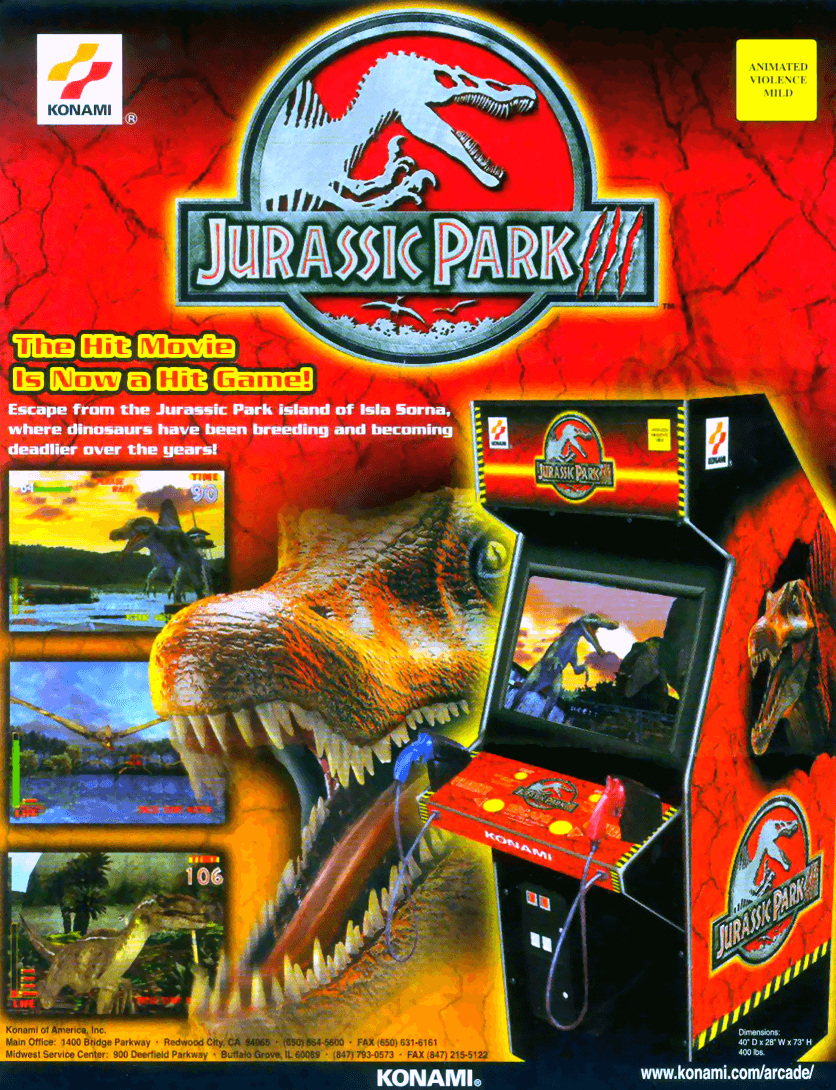 jurassic park 3 pc game