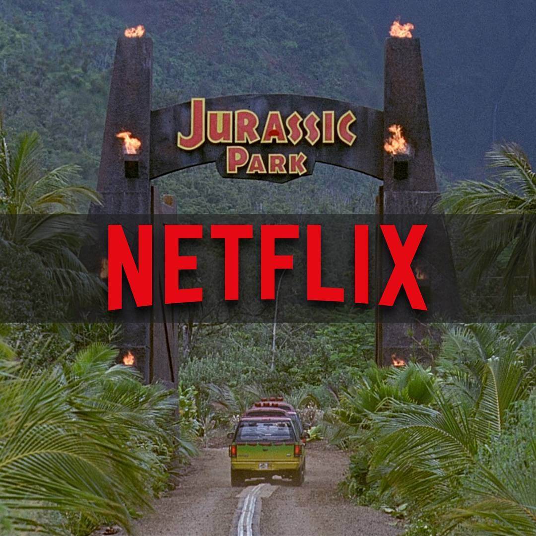 Now streaming on Netflix: The Jurassic Park trilogy!