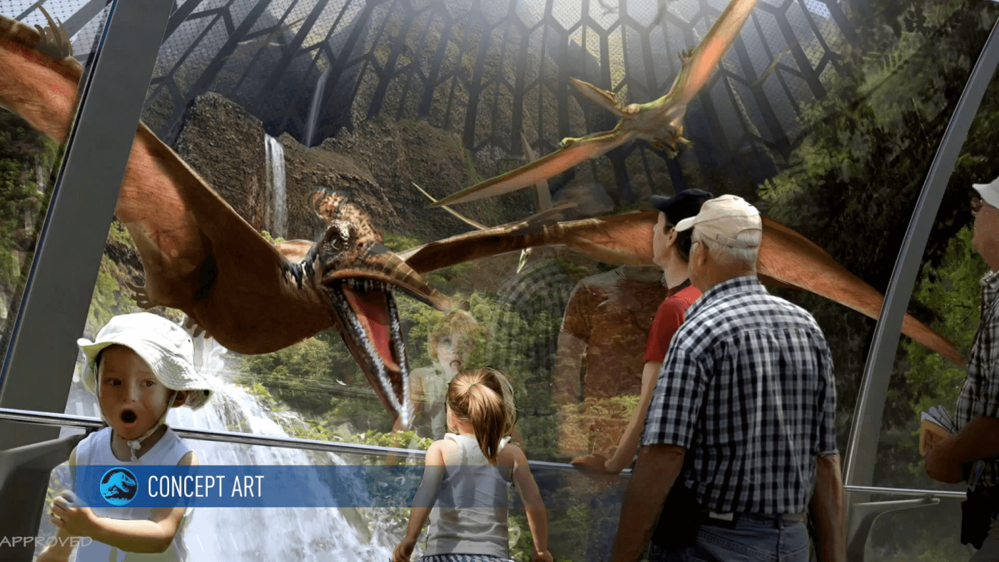 New Early Art And Dinosaur Renders Surface From Jurassic World Jurassic Outpost 4370