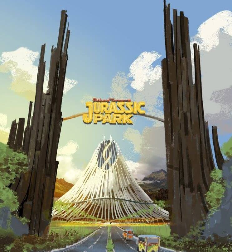 Amazing new Jurassic World concept art recaptures the magic of Jurassic Park