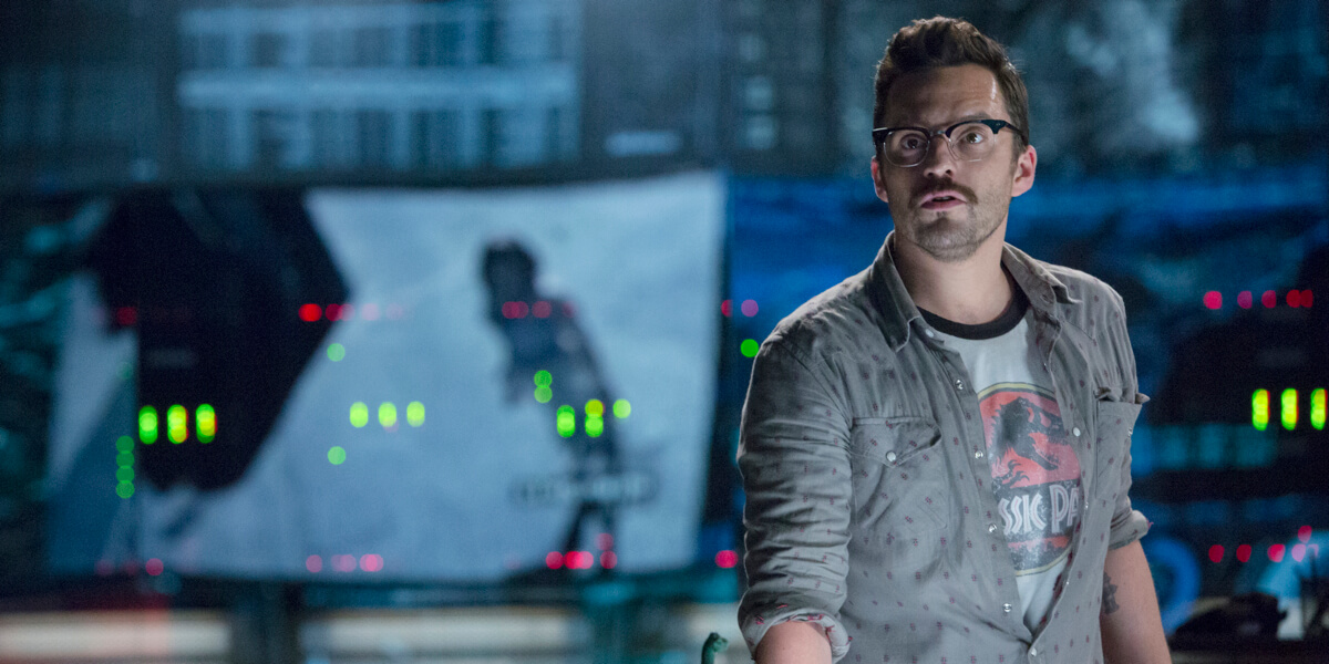 Official One Pager Suggests Jake Johnson Reprising Role in Jurassic World Fallen Kingdom!