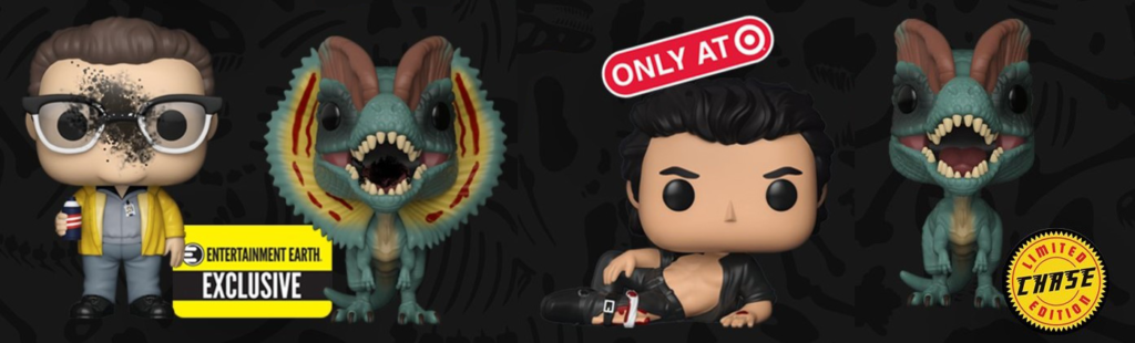 funko pop jurassic park 2 pack