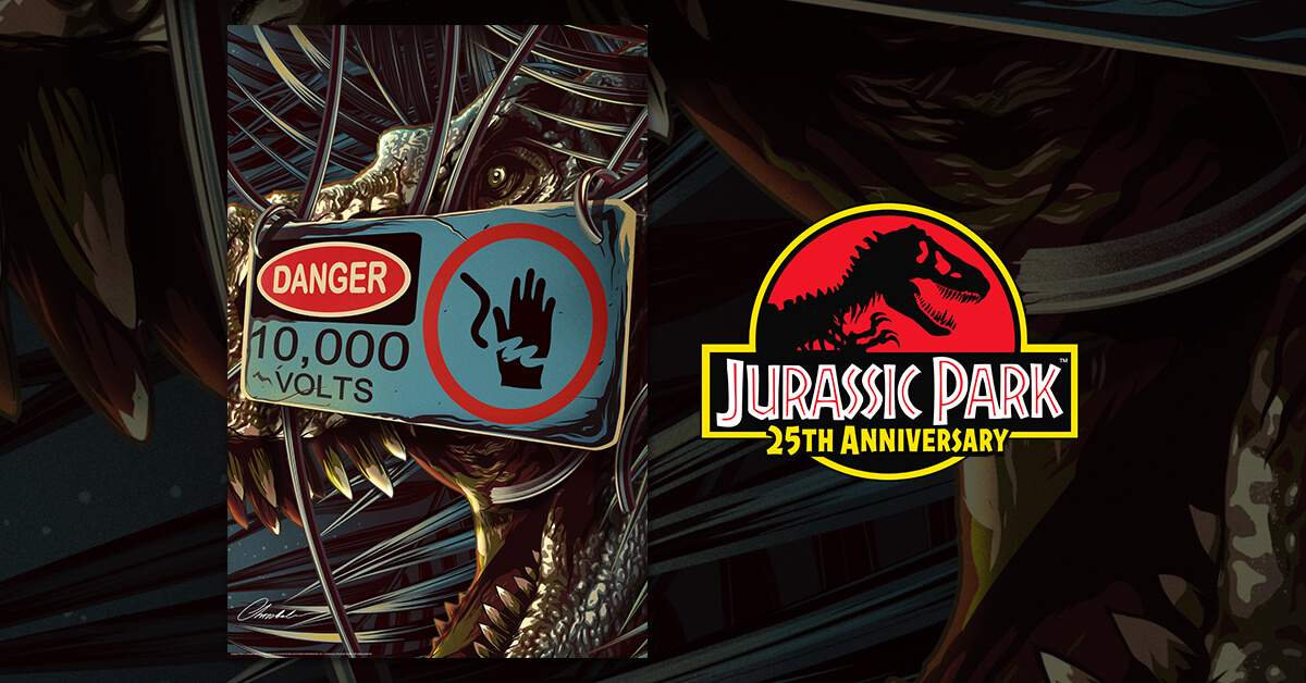 Exclusive Zavvi Jurassic Park 25th Anniversary Prints Available for Pre ...