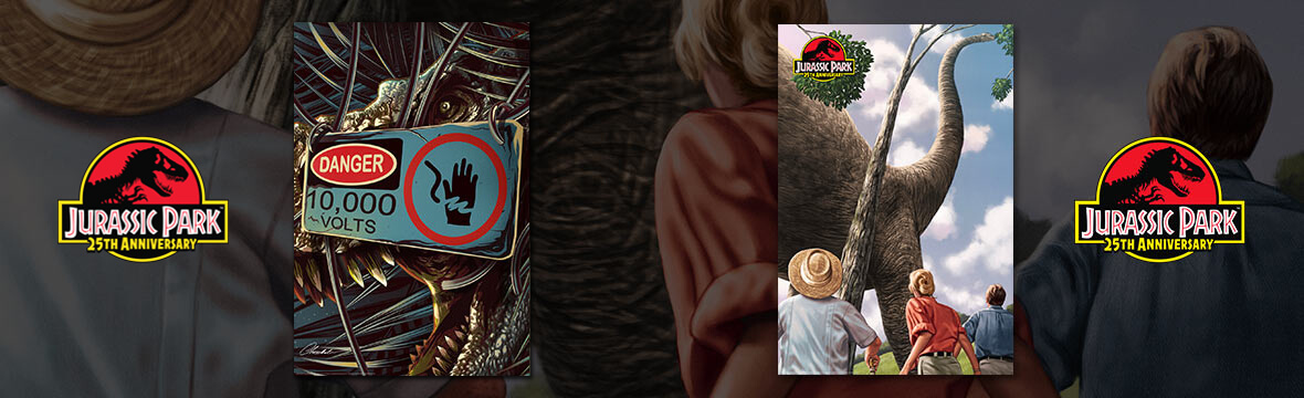 Exclusive Zavvi Jurassic Park 25th Anniversary Prints Available for Pre-Order This June!