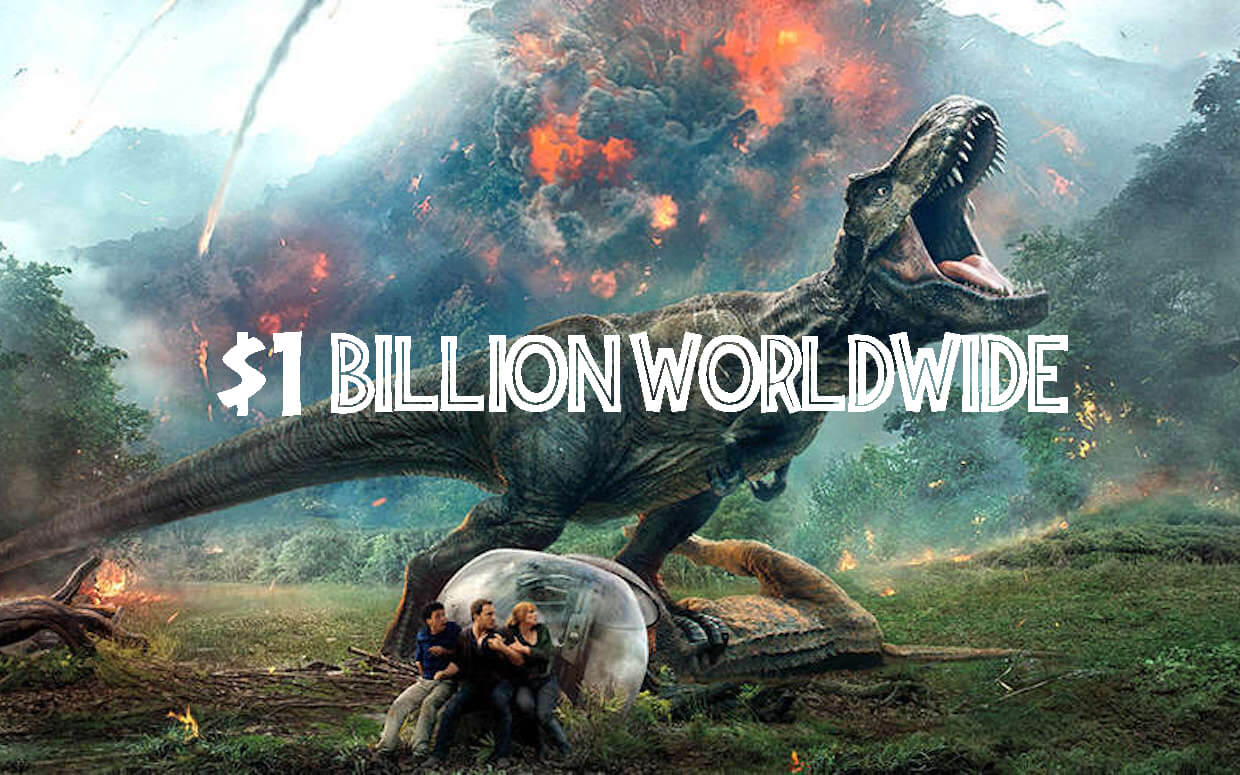 Jurassic World: Fallen Kingdom roars past $1 billion worldwide!