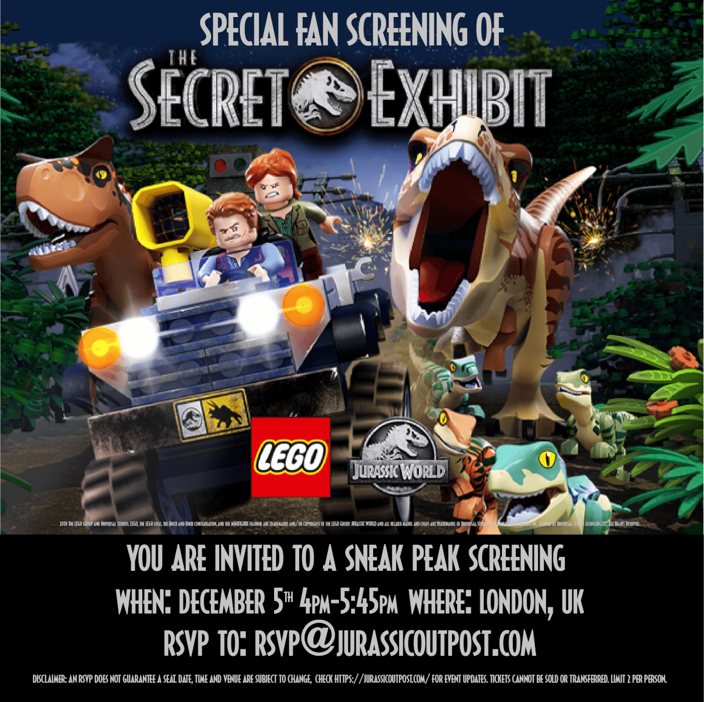 lego jurassic secret exhibit