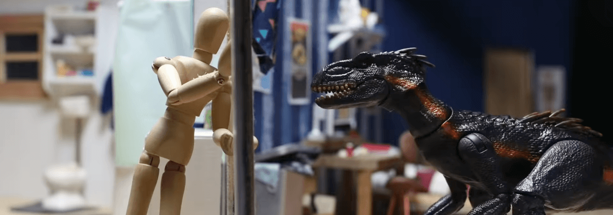 Watch ‘Indomation’ – A Stop-Motion Jurassic Park Tribute!