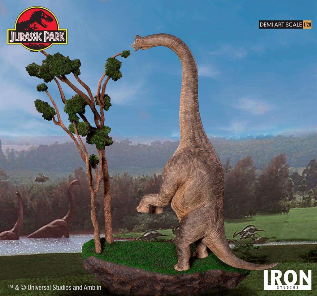 iron studios brachiosaurus