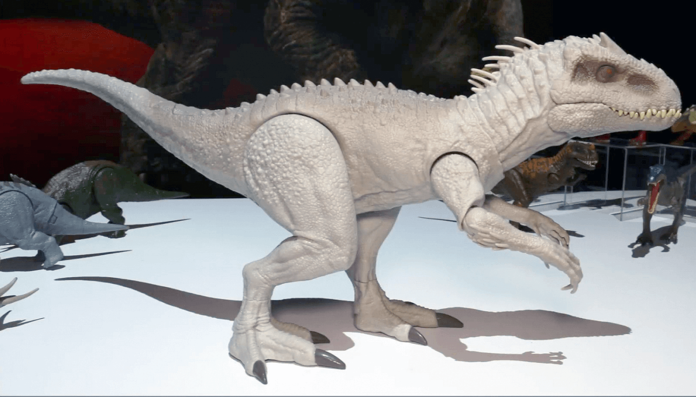 Toy Fair 2019 Mattel S Reveals Jurassic World Dino Rivals Line With Indominus Rex And More Jurassic Outpost