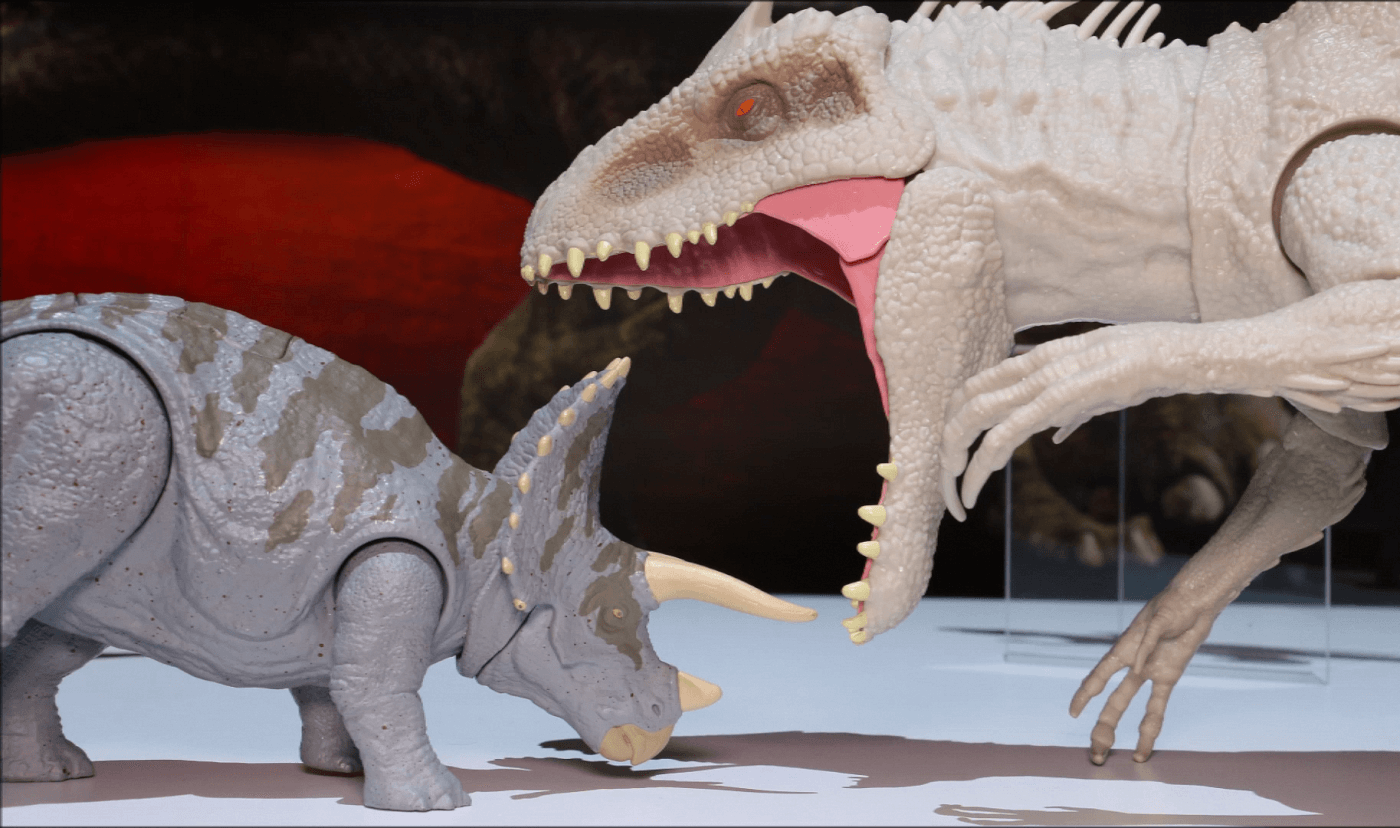 Игрушки Mattel Jurassic World Dino Rivals Индоминус рекс