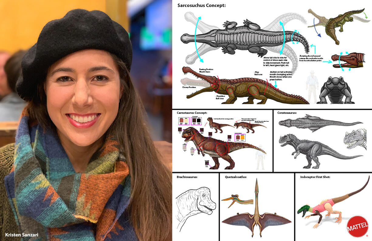 Behind the Scenes Look at Designing Jurassic World Dinosaur Toys with Mattel’s Kristen Sanzari