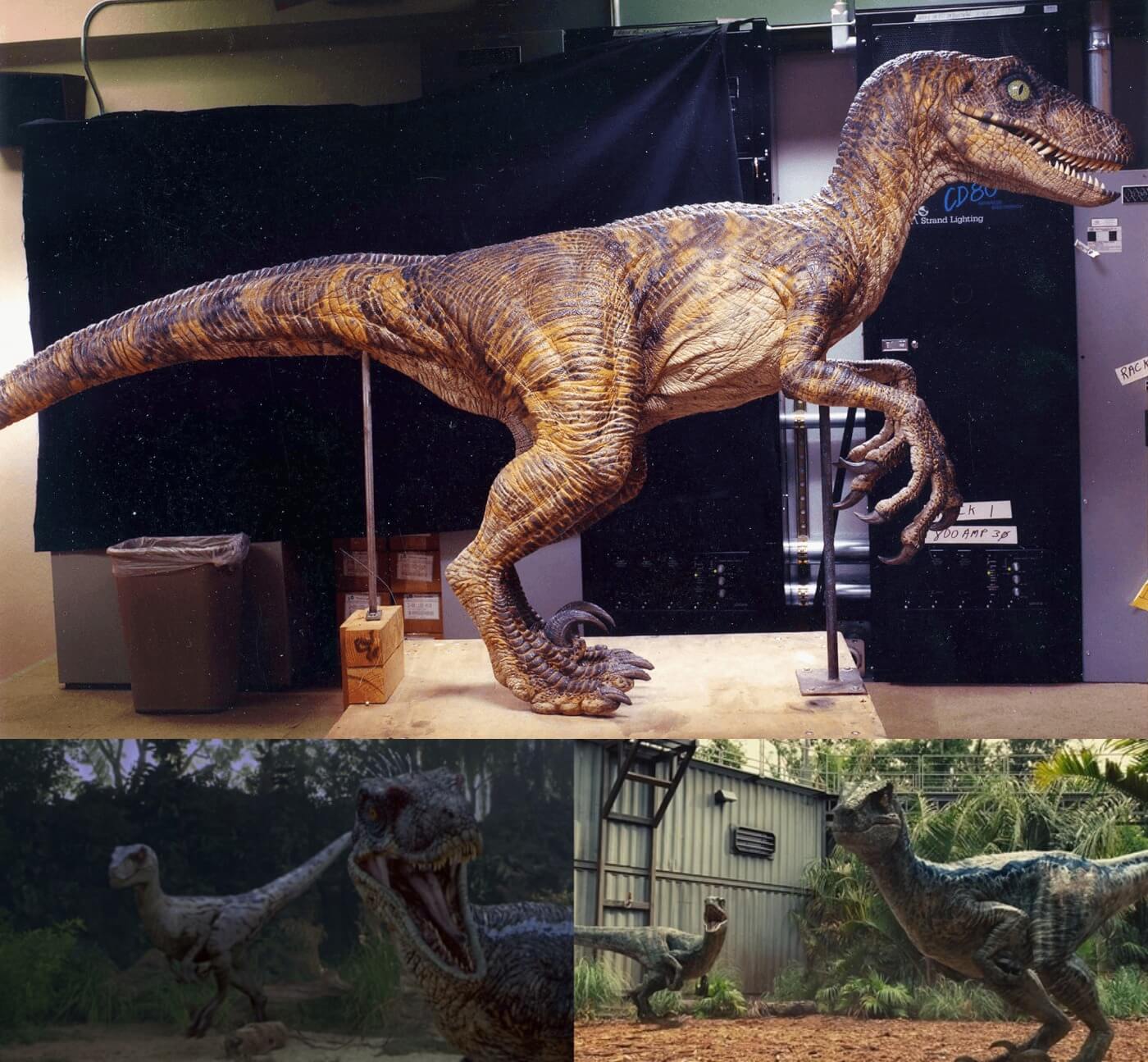 3 raptors from jurassic world