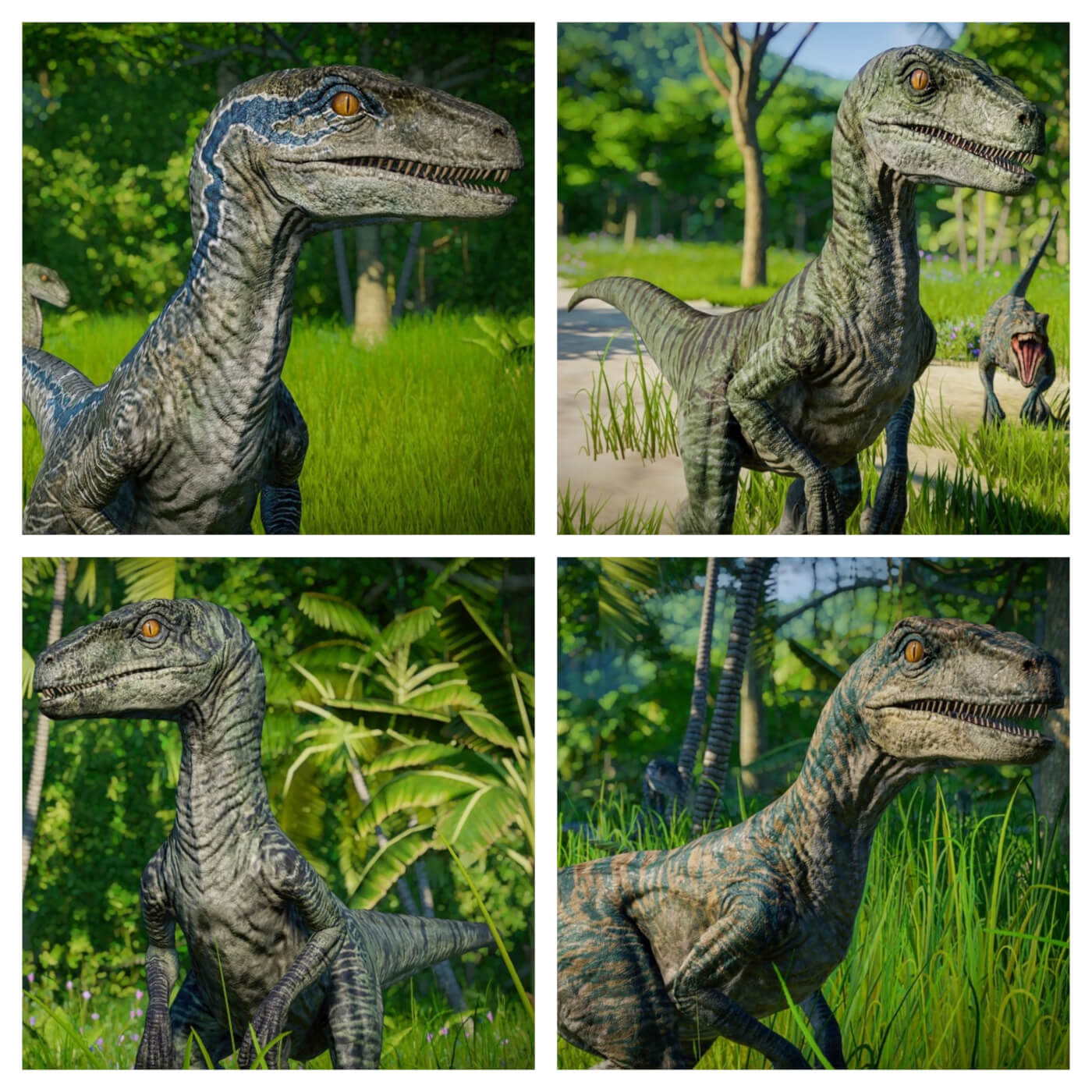 velociraptor jurassic world evolution