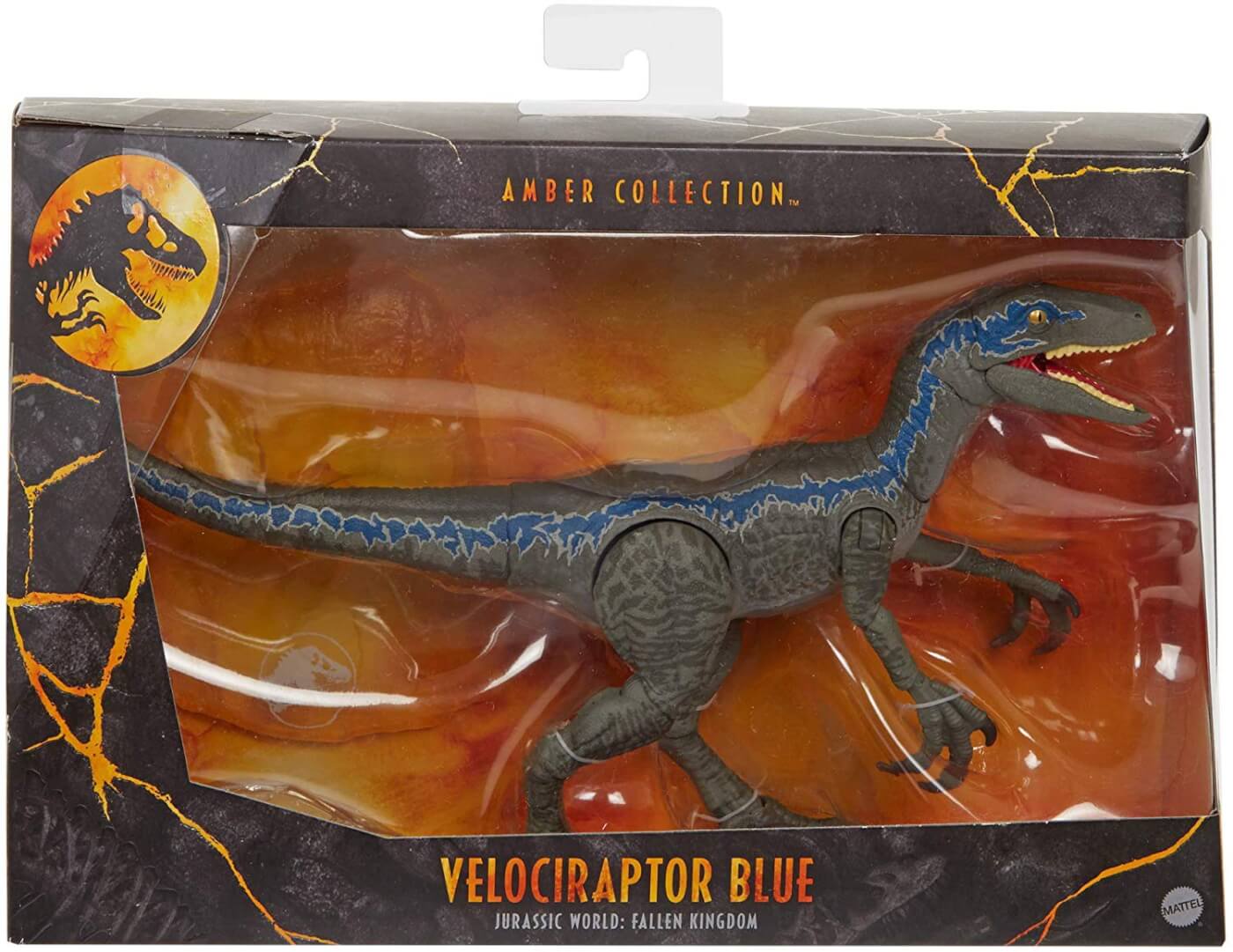 Mattel S Jurassic World Amber Collection Owen And Blue Now Available At Entertainment Earth Jurassic Outpost