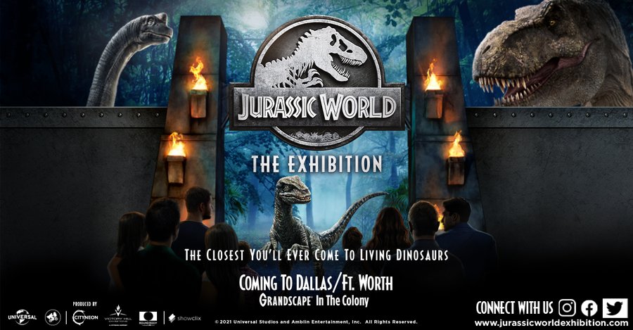 groupon jurassic world exhibition