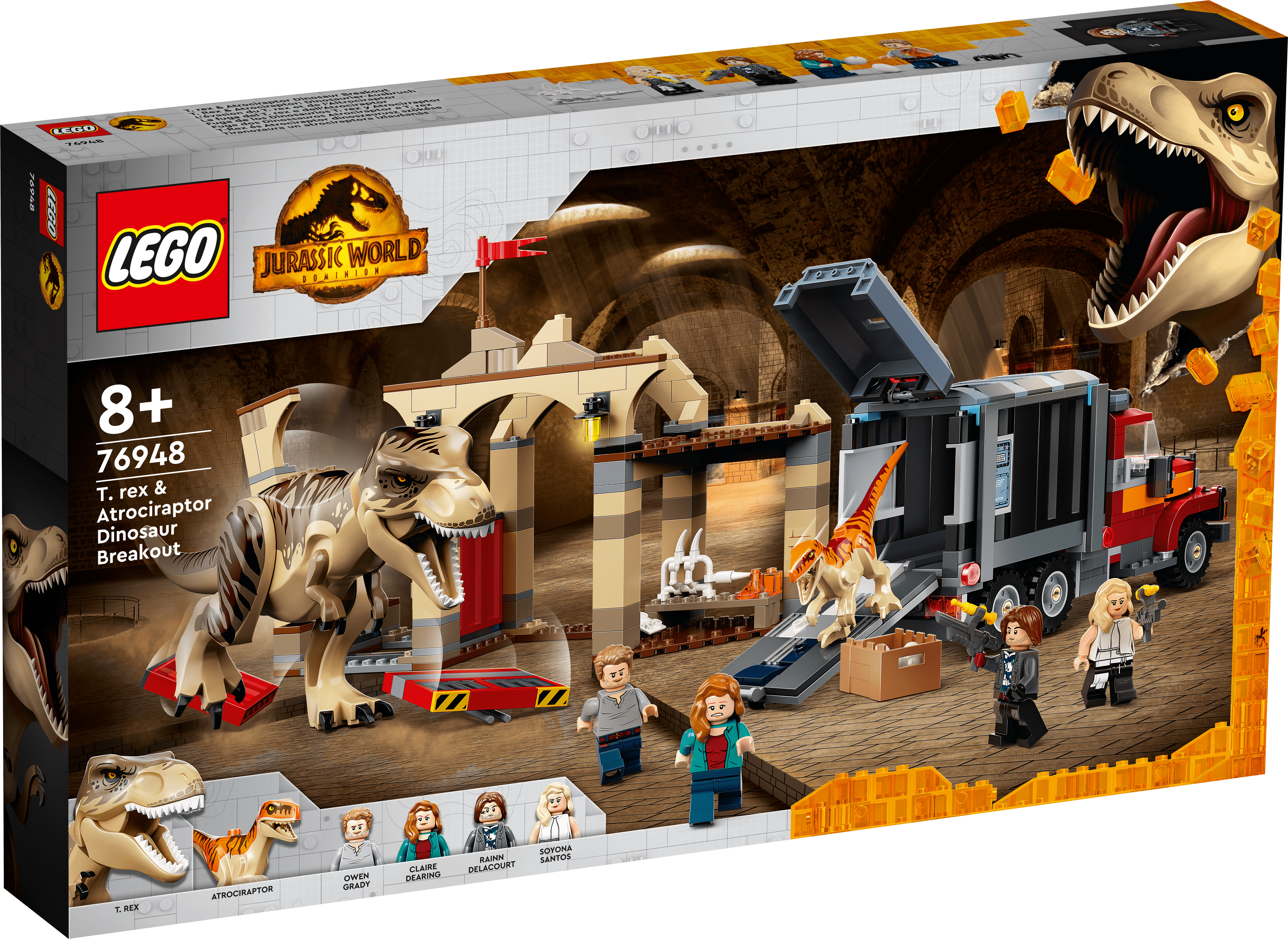 Seven New Sets from ‘Jurassic World: Dominion’ LEGO Line Revealed!