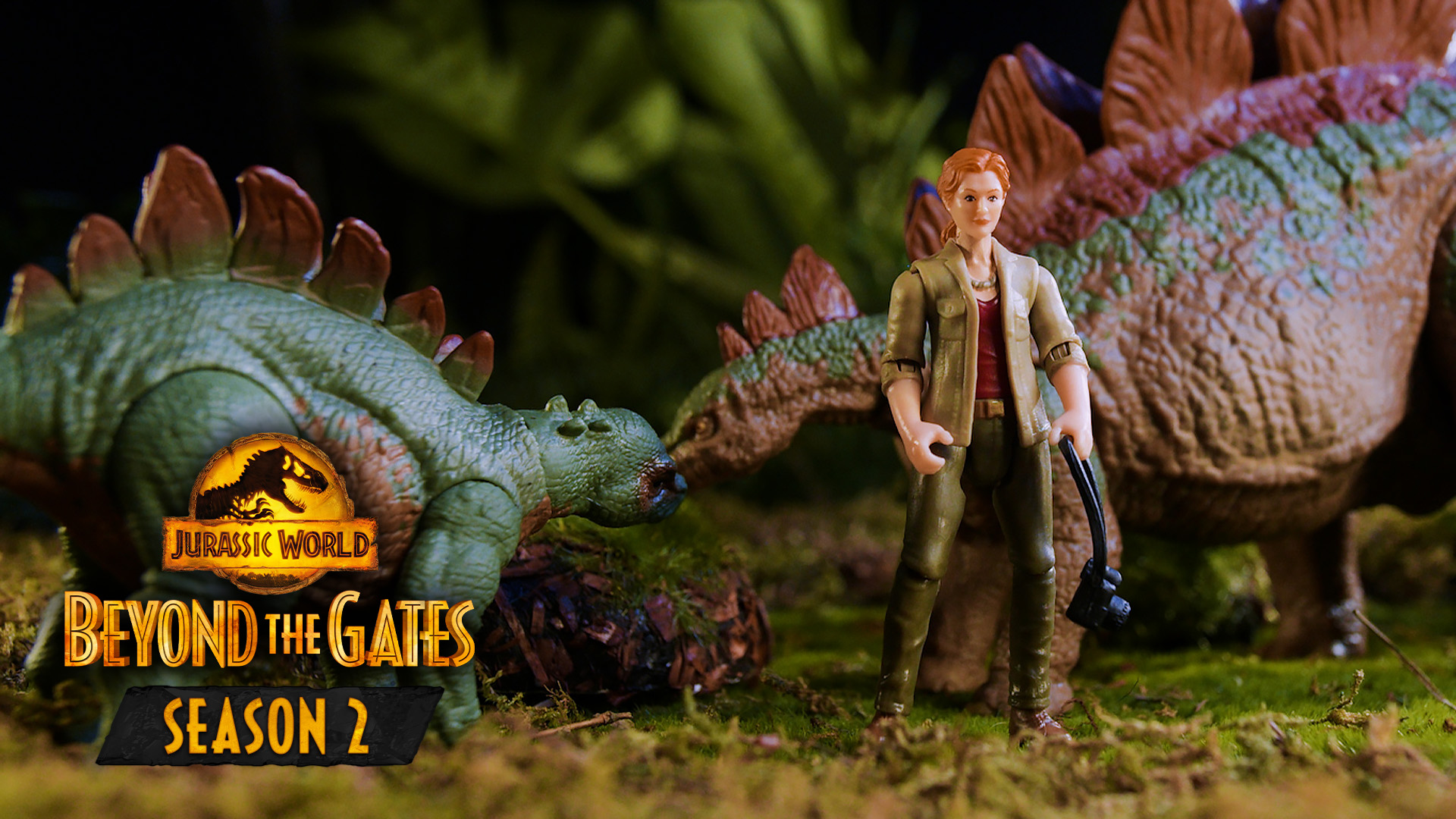 Dr. Sarah Harding and the Baby Stegosaurus Join the Legacy Collection in New Beyond The Gates!