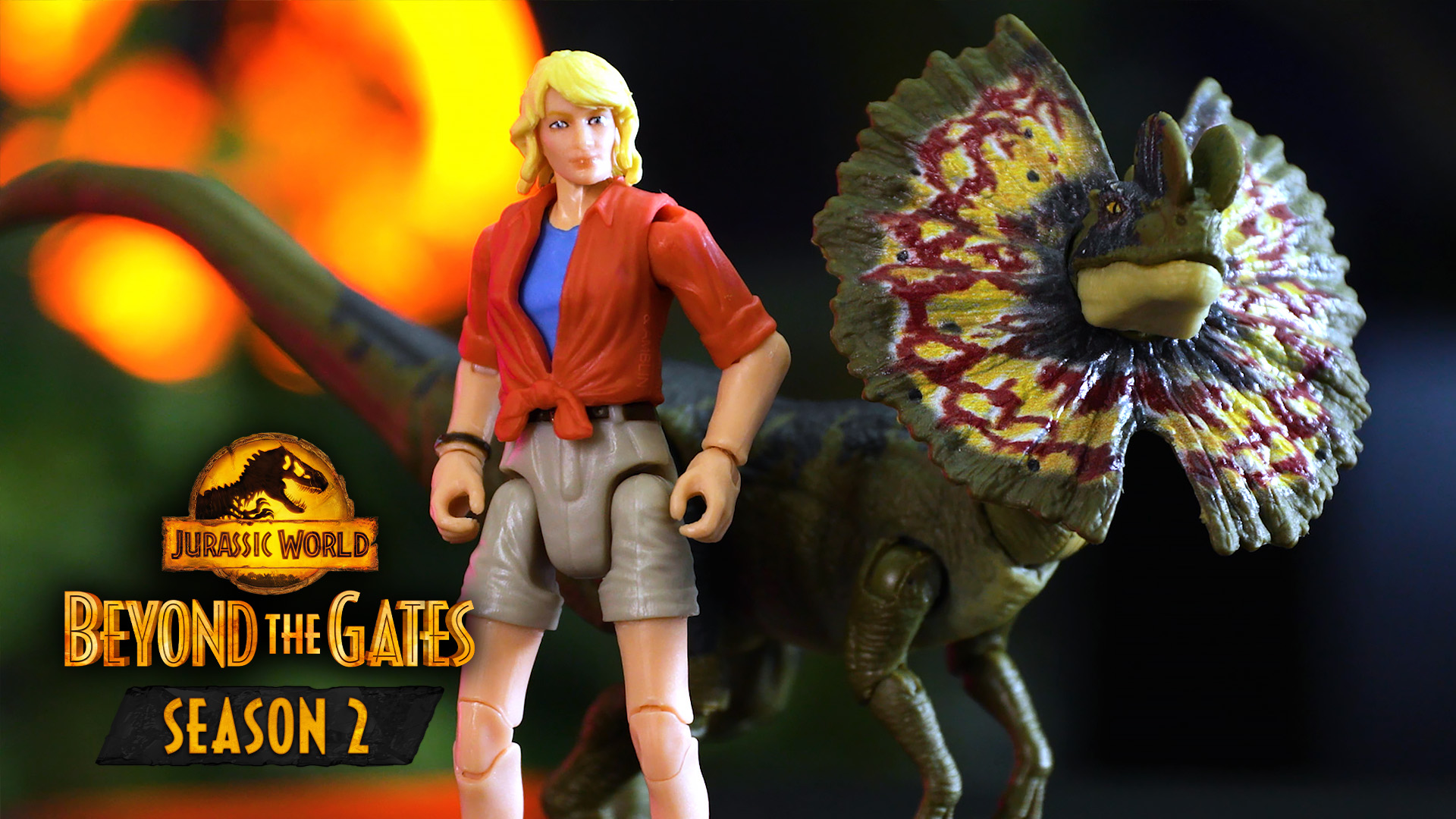 Dilophosaurus & Dr. Ellie Sattler Join The Hammond Collection in New BEYOND THE GATES Episode!