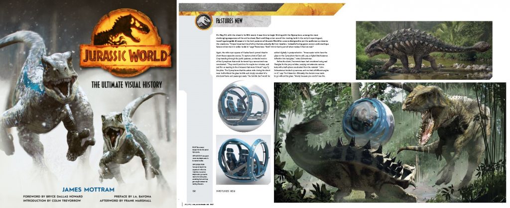 Jurassic World: The Ultimate Visual History” Book From Insight Editions  Dazzles With Fantastic Images & Recollections!