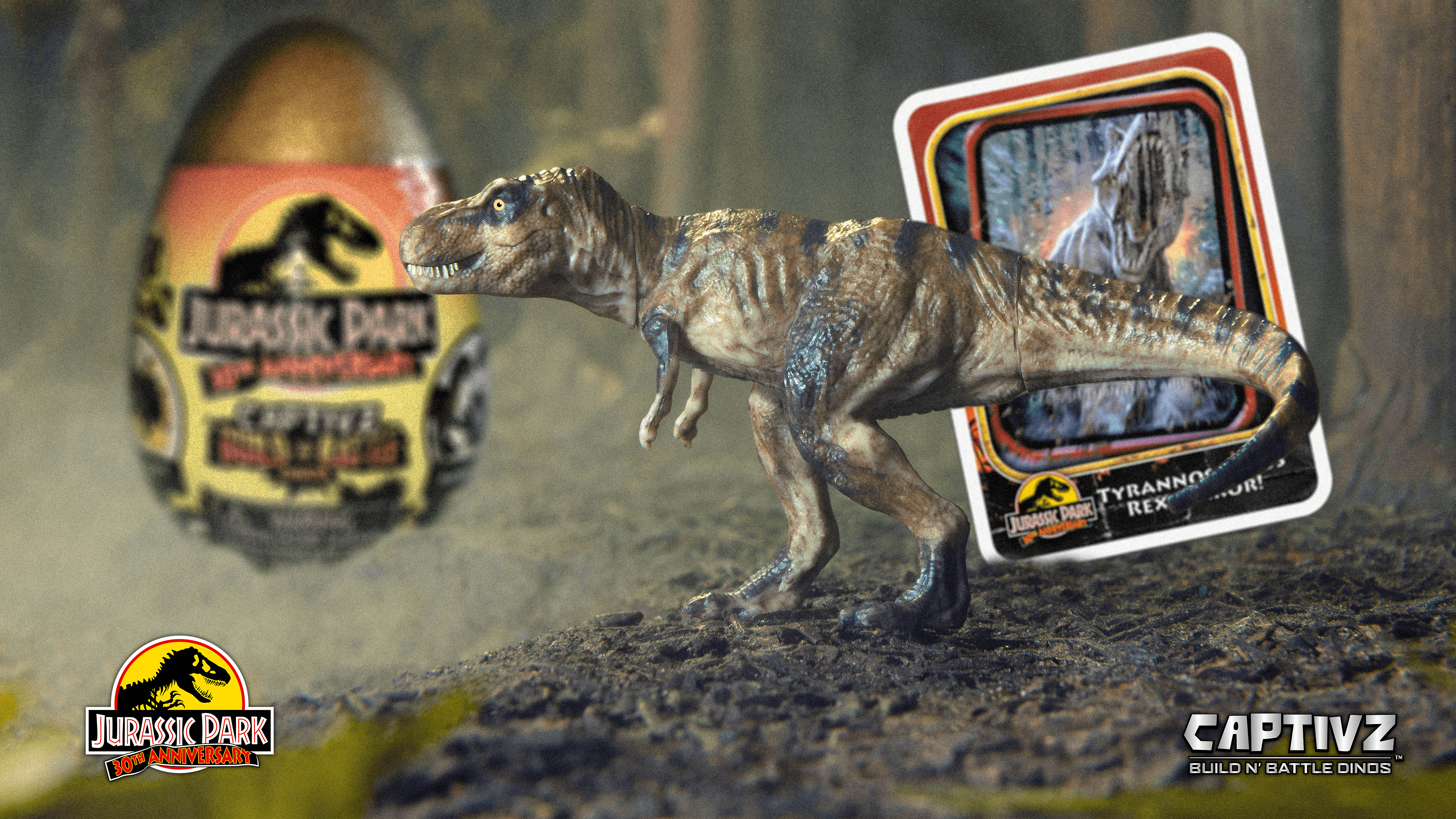 Exclusive: Jurassic Park 30th Anniversary Captivz Collector Figures Roaring Into Walmart Soon!