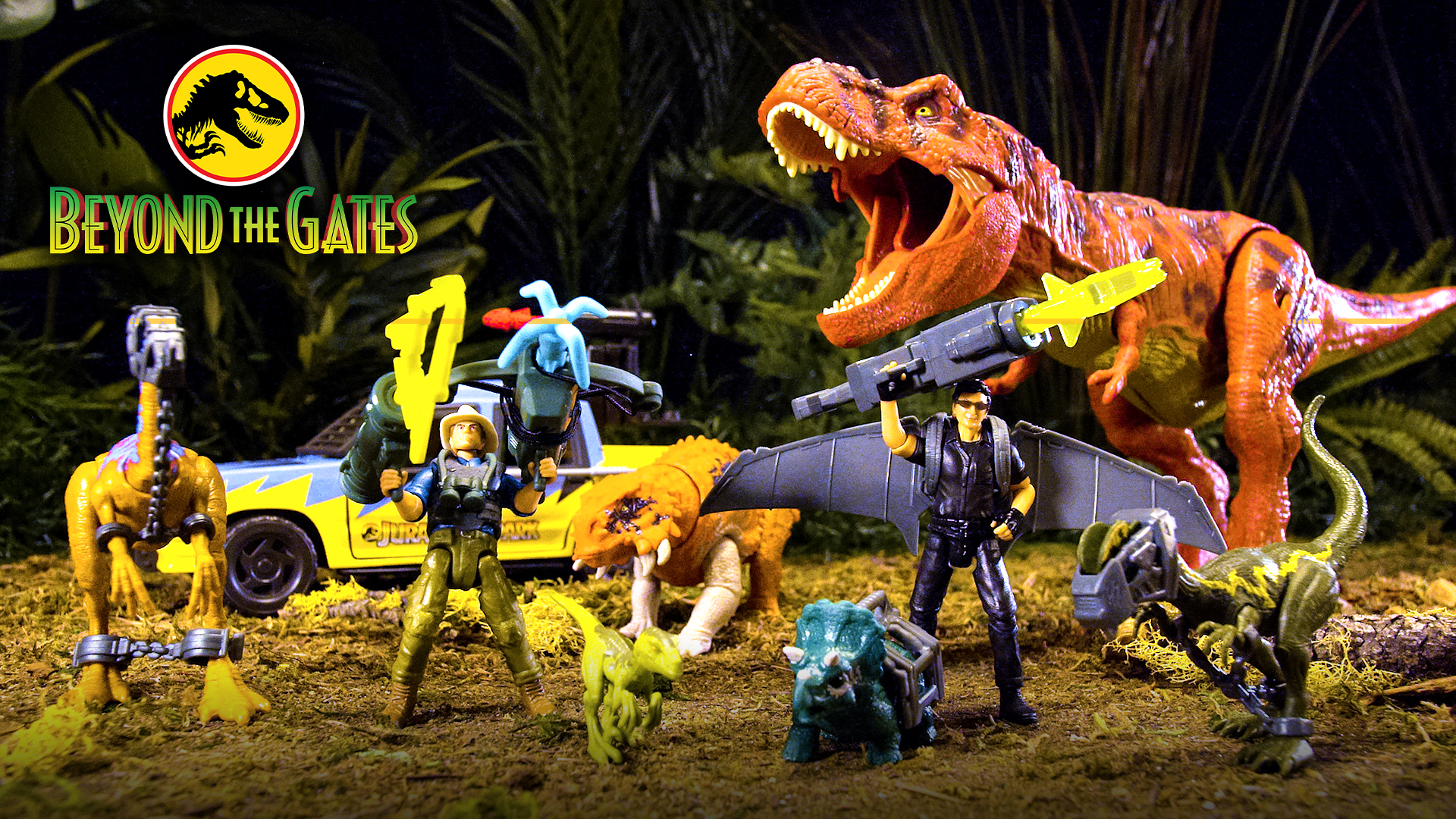 Beyond The Gates Returns and Unveils Mattel’s ’93 Classic Jurassic Park Collection!