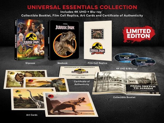 Jurassic Park Pack 5 Movies in 4K Ultra HD Blu-ray at HD MOVIE SOURCE