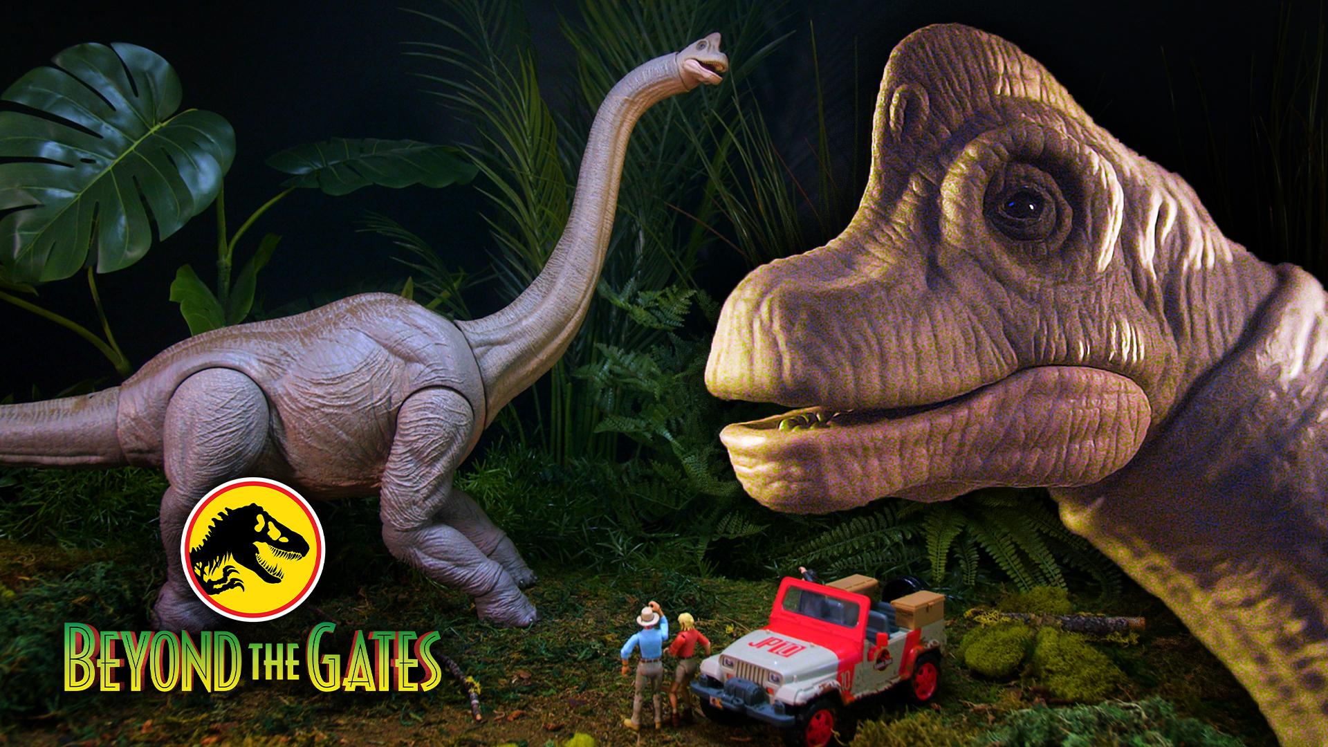 Mattel’s New Jurassic Park BRACHIOSAURUS is Unveiled in Beyond The Gates!