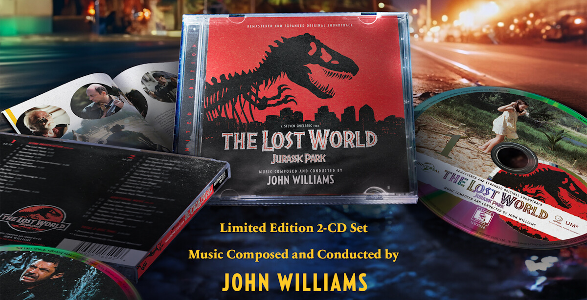 ‘The Lost World: Jurassic Park’ Soundtrack By John Williams Gets A New 2-CD Release!