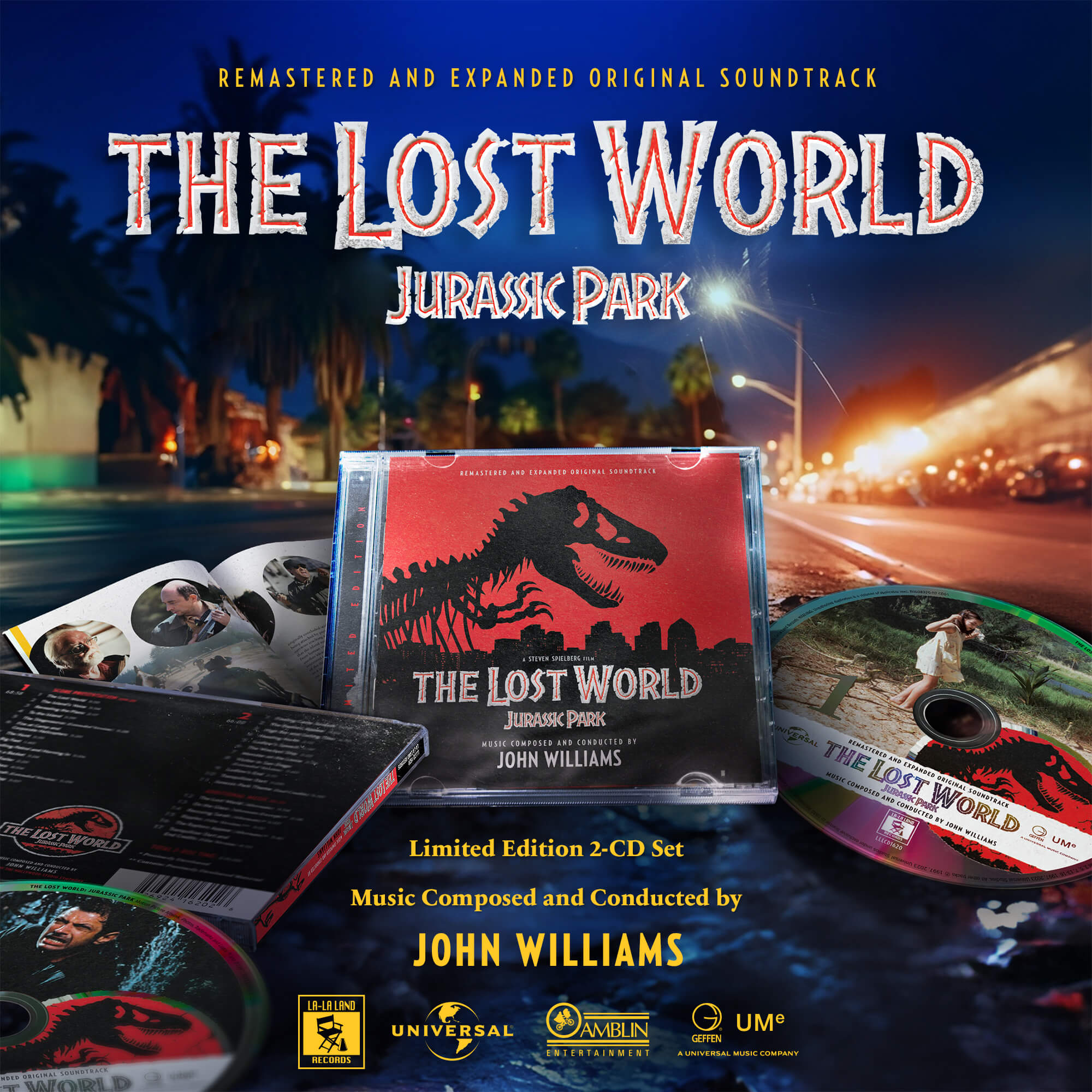 ‘the Lost World Jurassic Park Soundtrack By John Williams Gets A New 2 Cd Release Jurassic 8741