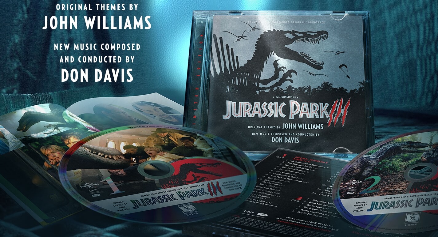 ‘Jurassic Park 3’ Soundtrack By Don Davis Gets A New 2-CD Release!