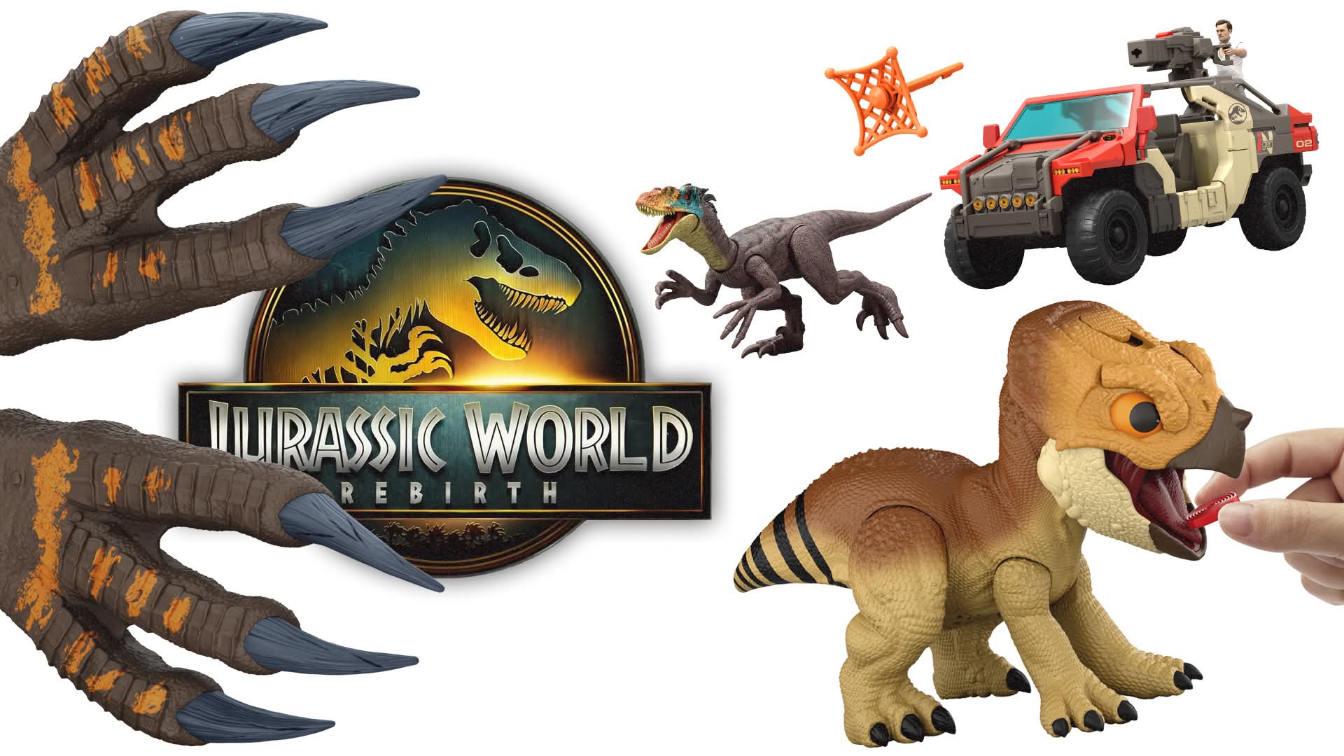 Mattel Unveils More Jurassic World Rebirth Toys Set To Release This Year