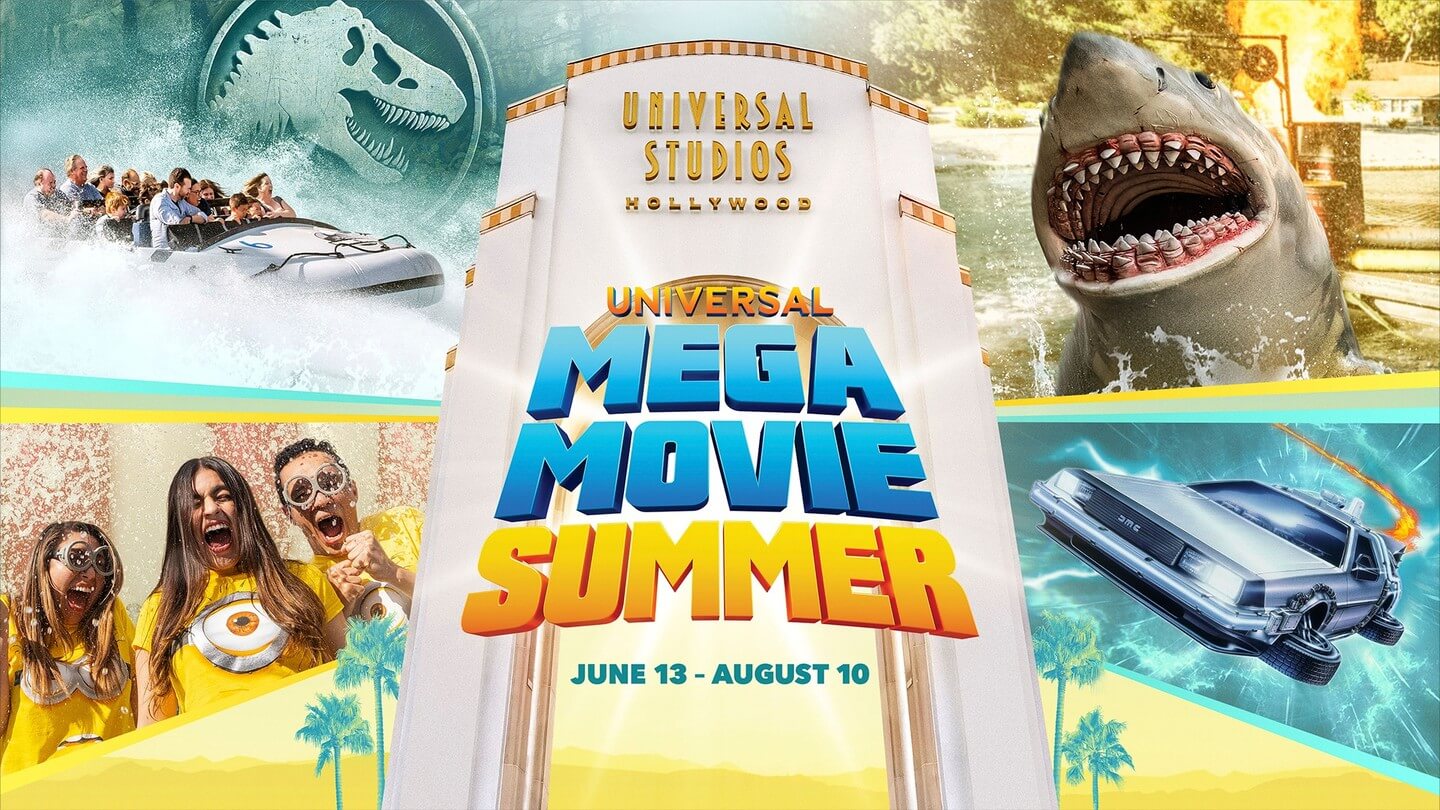 Universal Studios Hollywood Reveals “Universal Mega Movie Summer” Event Featuring ‘Jurassic World Rebirth!’